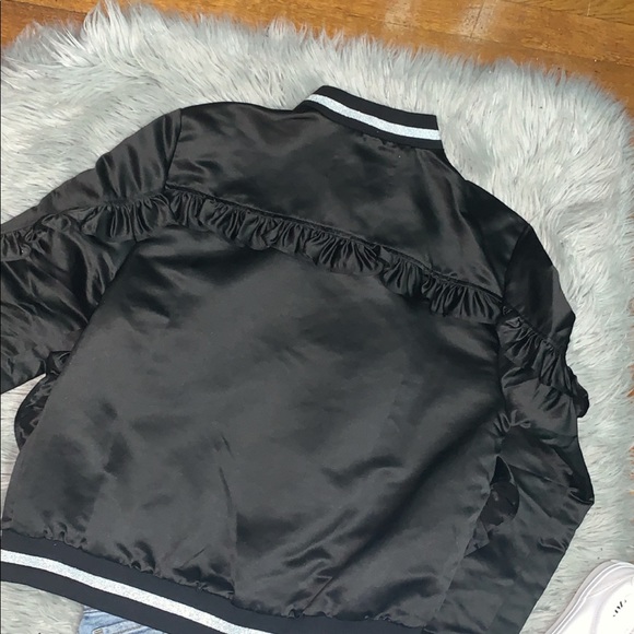 Rachel Roy Ruffled Jacket - Picture 2 of 3